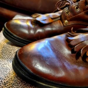 Justin Leather Roper Boots Men's 9 +half